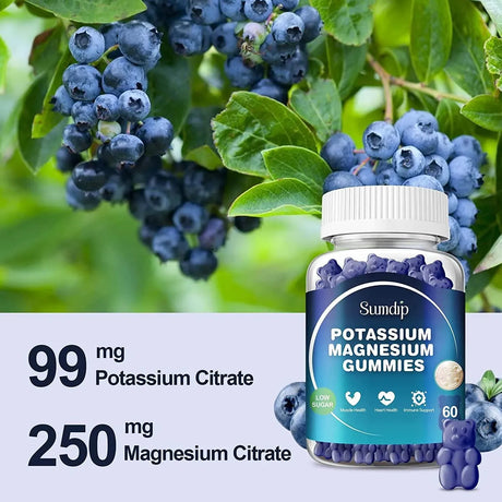 SUMDIP - SumDIP Potassium Magnesium Supplement 60 Gomitas - The Red Vitamin MX - Suplementos Alimenticios - {{ shop.shopifyCountryName }}