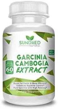 SUNDHED - Sundhed Natural Garcinia Cambogia Extract 60 Capsulas - The Red Vitamin MX - Suplementos Alimenticios - {{ shop.shopifyCountryName }}