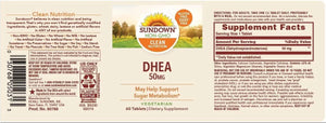 SUNDOWN - Sundown DHEA 50Mg. 60 Tabletas - The Red Vitamin MX - Suplementos Alimenticios - {{ shop.shopifyCountryName }}