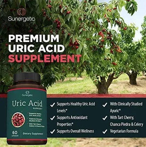 SUNERGETIC - Sunergetic Premium Uric Acid Support 60 Capsulas - The Red Vitamin MX - Suplementos Alimenticios - {{ shop.shopifyCountryName }}