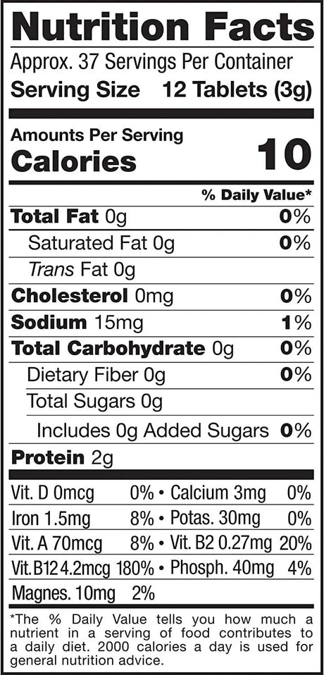 SUNFOOD - Sunfood Raw Spirulina Chlorella 456 Tabletas - The Red Vitamin MX - Suplementos Alimenticios - {{ shop.shopifyCountryName }}