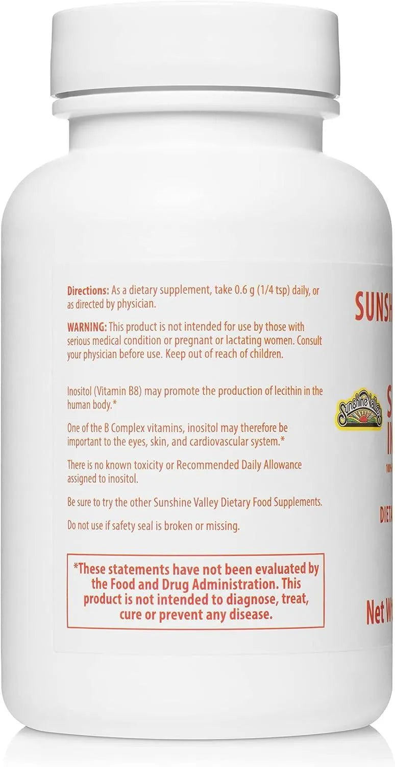 SUNSHINE VALLEY - Sunshine Valley Super Inositol Powder 2 Oz. - The Red Vitamin MX - Suplementos Alimenticios - {{ shop.shopifyCountryName }}