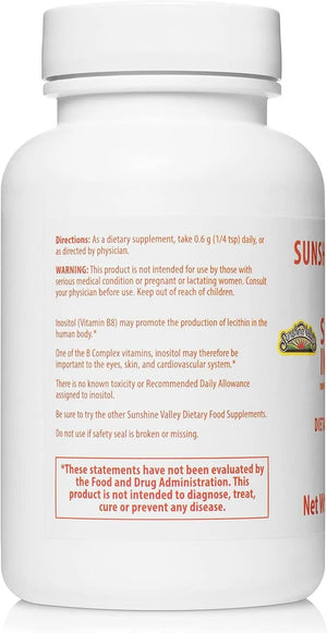 SUNSHINE VALLEY - Sunshine Valley Super Inositol Powder 2 Oz. - The Red Vitamin MX - Suplementos Alimenticios - {{ shop.shopifyCountryName }}