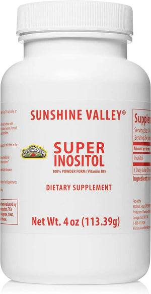 SUNSHINE VALLEY - Sunshine Valley Super Inositol Powder 4 Oz. - The Red Vitamin MX - Suplementos Alimenticios - {{ shop.shopifyCountryName }}