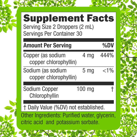 SUPER NATURAL GOODS - Super Natural Goods Chlorophyll Liquid Drops 1 Fl.Oz. - The Red Vitamin MX - Suplementos Alimenticios - {{ shop.shopifyCountryName }}