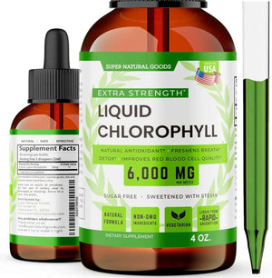 SUPER NATURAL GOODS - Super Natural Goods Chlorophyll Liquid Drops 4 Fl.Oz. - The Red Vitamin MX - Suplementos Alimenticios - {{ shop.shopifyCountryName }}