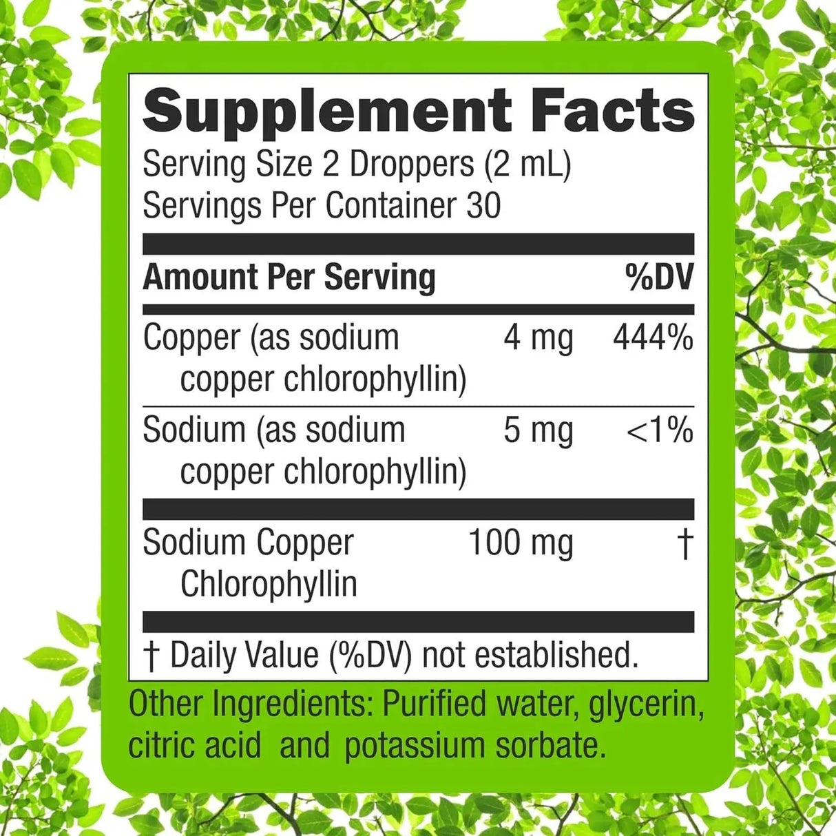 SUPER NATURAL GOODS - Super Natural Goods Chlorophyll Liquid Drops 4 Fl.Oz. - The Red Vitamin MX - Suplementos Alimenticios - {{ shop.shopifyCountryName }}