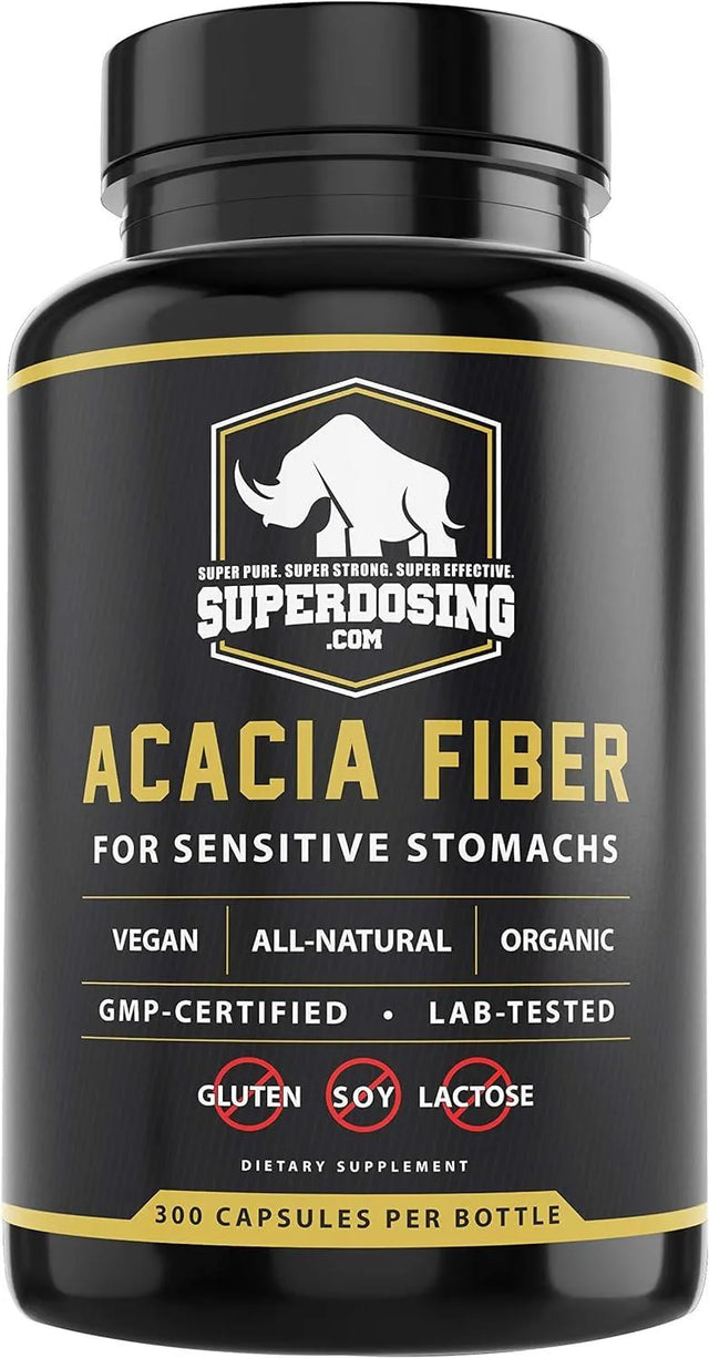 SUPERDOSING - SuperDosing Organic Acacia Senegal Fiber 300 Capsulas - The Red Vitamin MX - Suplementos Alimenticios - {{ shop.shopifyCountryName }}