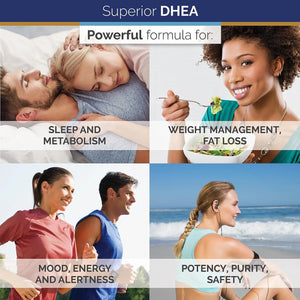 SUPERIOR LABS - Superior Labs Extra Strength Natural DHEA 100Mg. 60 Capsulas - The Red Vitamin MX - Suplementos Alimenticios - {{ shop.shopifyCountryName }}