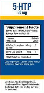 SUPERIOR SOURCE - Superior Source 5-HTP Nutritional Supplements 50Mg. 60 Tabletas - The Red Vitamin MX - Suplementos Alimenticios - {{ shop.shopifyCountryName }}