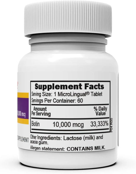 SUPERIOR SOURCE - Superior Source Biotin 10000 mcg 60 Tabletas - The Red Vitamin MX - Suplementos Alimenticios - {{ shop.shopifyCountryName }}