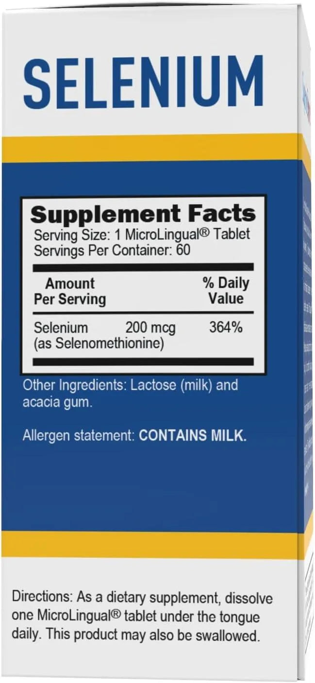 SUPERIOR SOURCE - Superior Source Selenium 200mcg 60 Tabletas para Disolver - The Red Vitamin MX - Suplementos Alimenticios - {{ shop.shopifyCountryName }}