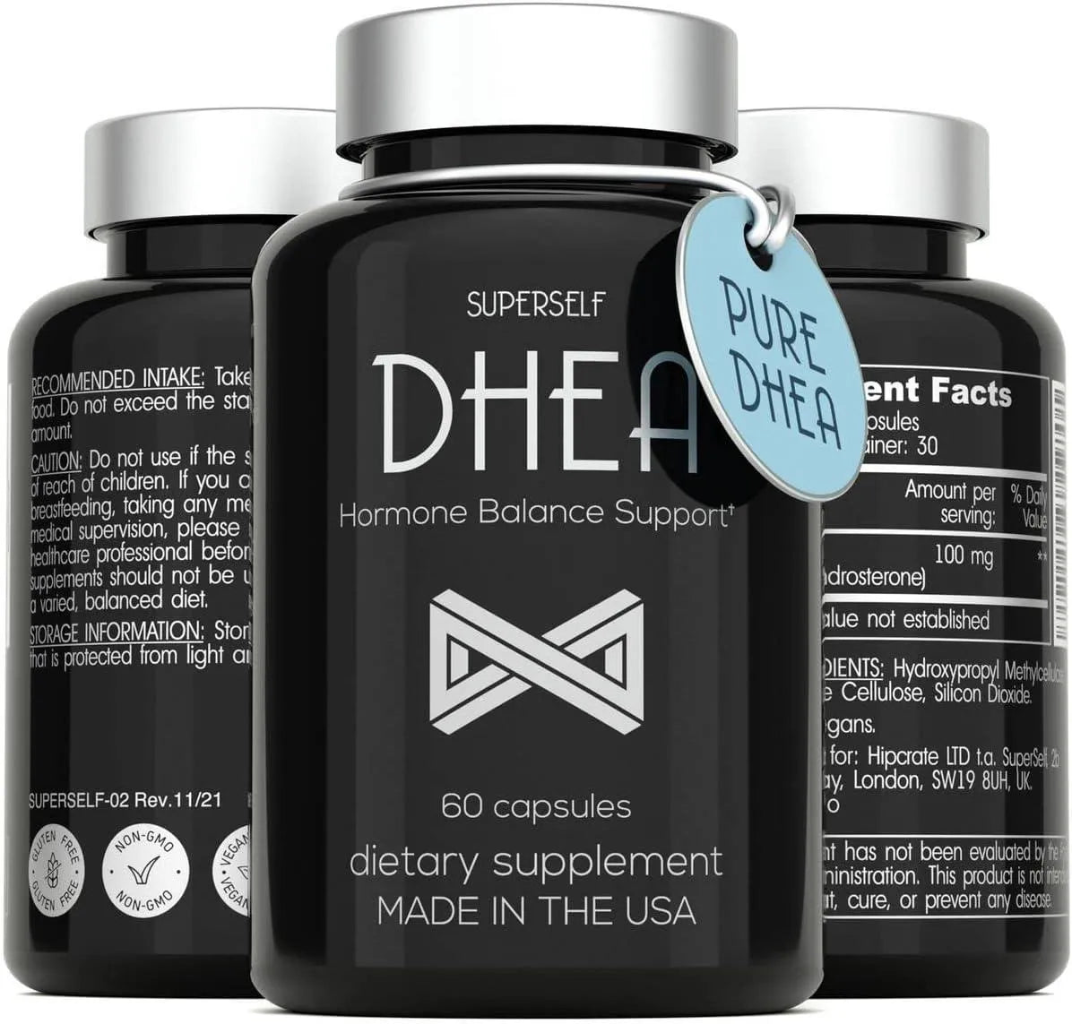 SUPERSELF - SuperSelf DHEA 100Mg. 60 Capsulas - The Red Vitamin MX - Suplementos Alimenticios - {{ shop.shopifyCountryName }}