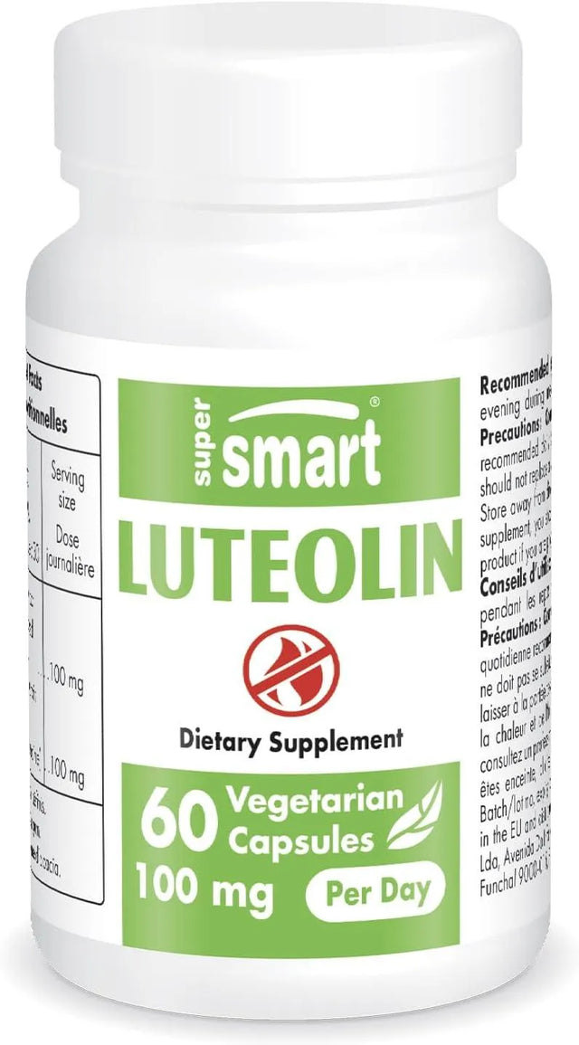 SUPERSMART - Supersmart Luteolin 100Mg. 60 Capsulas - The Red Vitamin MX - Suplementos Alimenticios - {{ shop.shopifyCountryName }}