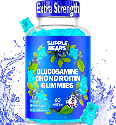 SUPPLEBEARS - Supplebears Glucosamine Chondroitin Gummies 60 Gomitas - The Red Vitamin MX - Suplementos Alimenticios - {{ shop.shopifyCountryName }}