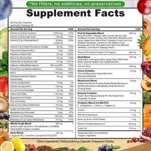 SUPPLEMENTS STUDIO - Supplements Studio Vegan Whole Food Multivitamin with Iron 90 Capsulas - The Red Vitamin MX - Suplementos Alimenticios - {{ shop.shopifyCountryName }}