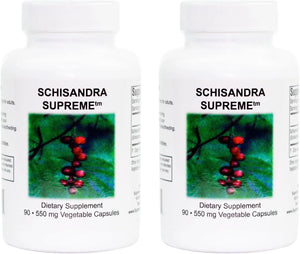 SUPREME NUTRITION - Supreme Nutrition Schisandra Supreme 550Mg. 90 Capsulas 2 Pack - The Red Vitamin MX - Suplementos Alimenticios - {{ shop.shopifyCountryName }}