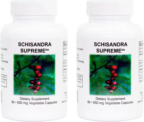 SUPREME NUTRITION - Supreme Nutrition Schisandra Supreme 550Mg. 90 Capsulas 2 Pack - The Red Vitamin MX - Suplementos Alimenticios - {{ shop.shopifyCountryName }}