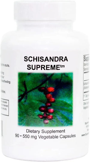 SUPREME NUTRITION - Supreme Nutrition Schisandra Supreme 550Mg. 90 Capsulas - The Red Vitamin MX - Suplementos Alimenticios - {{ shop.shopifyCountryName }}