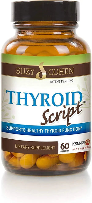 SUZY COHEN - Suzy Cohen Thyroid Script 60 Capsulas - The Red Vitamin MX - Suplementos Alimenticios - {{ shop.shopifyCountryName }}