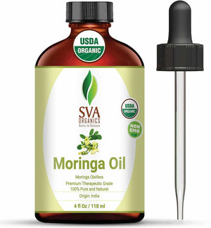 SVA ORGANICS - SVA Organics Moringa Oil 118Ml. - The Red Vitamin MX - Suplementos Alimenticios - {{ shop.shopifyCountryName }}