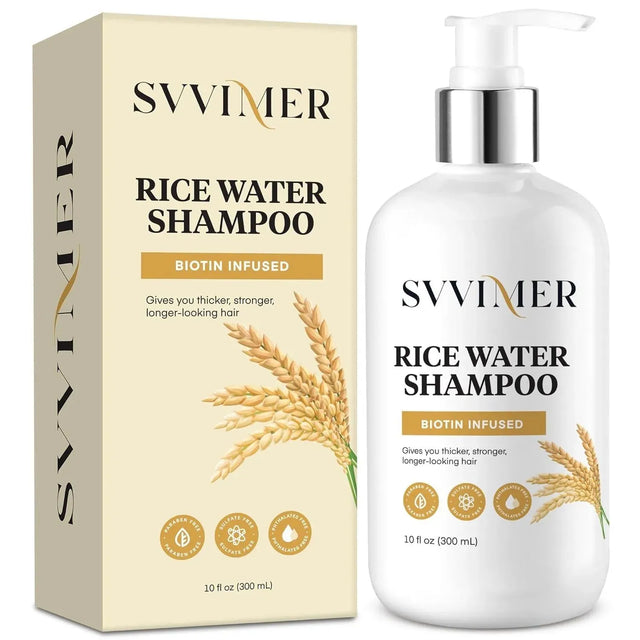 SVVIMER - Svvimer Hair Growth Shampoo Biotin 300Ml. - The Red Vitamin MX - Shampoo Para Cabello - {{ shop.shopifyCountryName }}