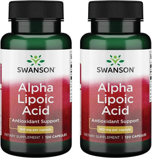 SWANSON - Swanson Alpha Lipoic Acid 100Mg. 240 Capsulas - The Red Vitamin MX - Suplementos Alimenticios - {{ shop.shopifyCountryName }}