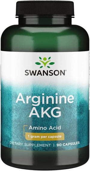 SWANSON - Swanson Arginine AKG 90 Capsulas - The Red Vitamin MX - Suplementos Alimenticios - {{ shop.shopifyCountryName }}