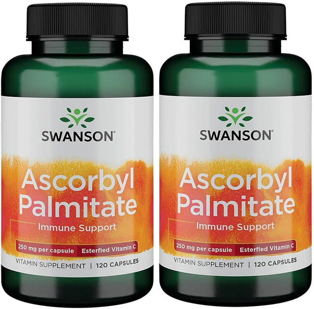 SWANSON - Swanson Ascorbyl Palmitate 250Mg. 120 Capsulas 2 Pack - The Red Vitamin MX - Suplementos Alimenticios - {{ shop.shopifyCountryName }}