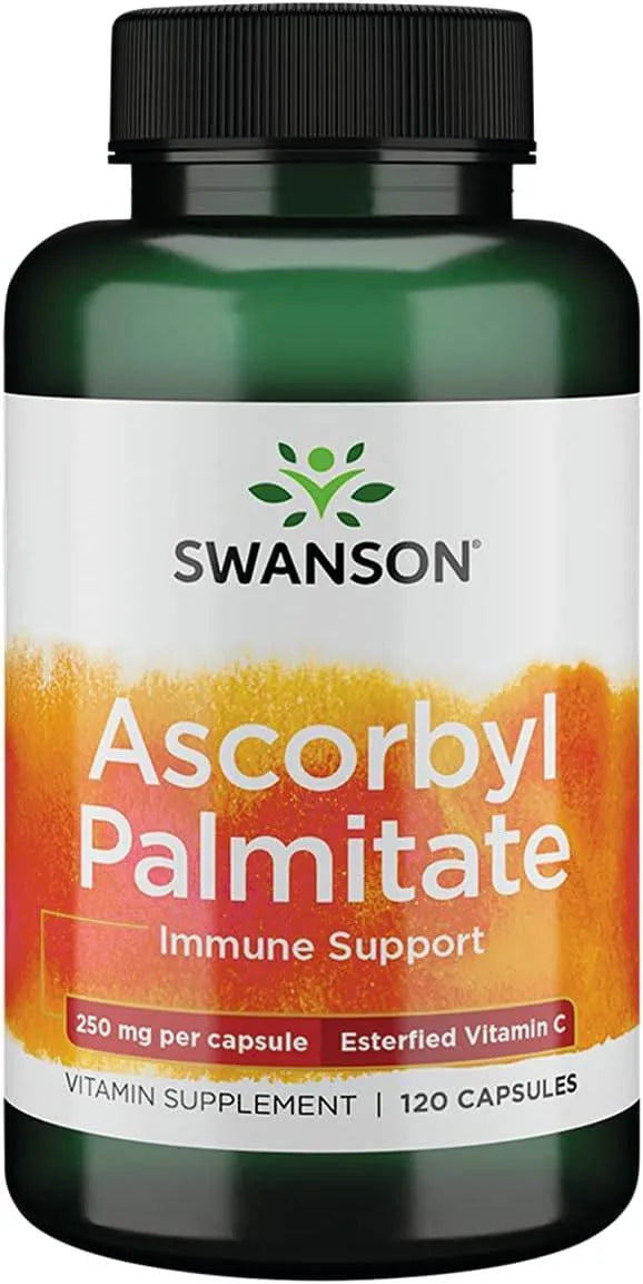 SWANSON - Swanson Ascorbyl Palmitate 250Mg. 120 Capsulas - The Red Vitamin MX - Suplementos Alimenticios - {{ shop.shopifyCountryName }}