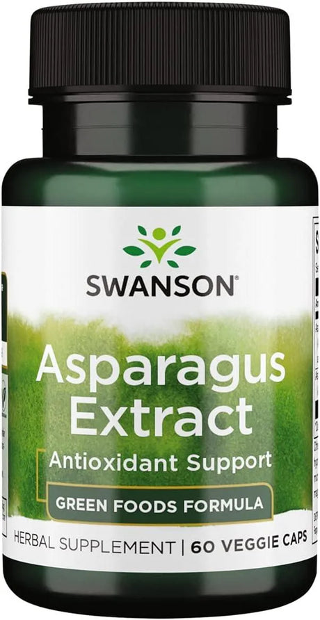 SWANSON - Swanson Asparagus Extract 60 Capsulas - The Red Vitamin MX - Suplementos Alimenticios - {{ shop.shopifyCountryName }}