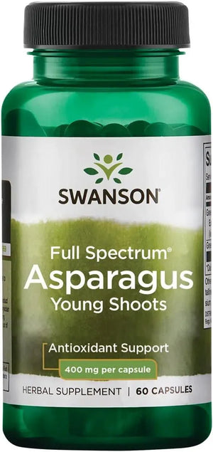 SWANSON - Swanson Asparagus Young Shoots 400Mg. 60 Capsulas - The Red Vitamin MX - Suplementos Alimenticios - {{ shop.shopifyCountryName }}