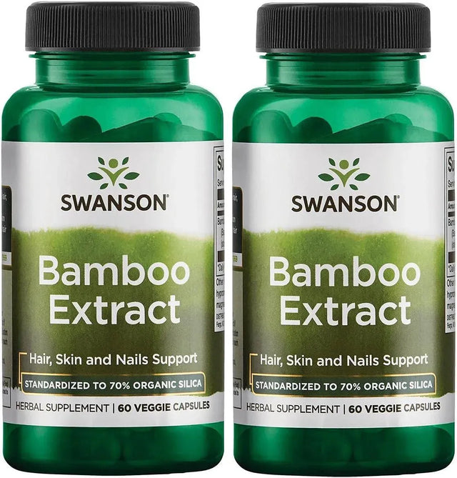 SWANSON - Swanson Bamboo Extract 300Mg. 60 Capsulas 2 Pack - The Red Vitamin MX - Suplementos Alimenticios - {{ shop.shopifyCountryName }}