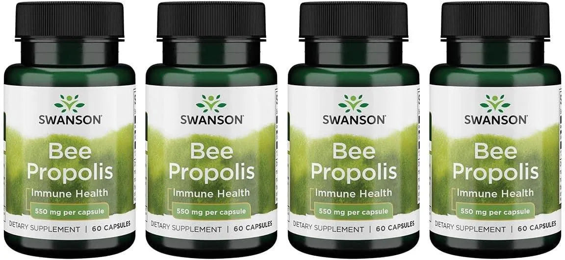 SWANSON - Swanson Bee Propolis 550Mg. 240 Capsulas - The Red Vitamin MX - Suplementos Alimenticios - {{ shop.shopifyCountryName }}