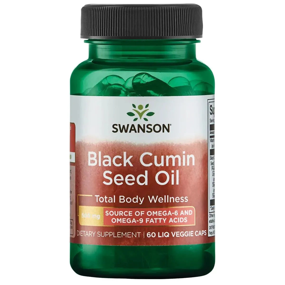 SWANSON - Swanson Black Cumin Seed Oil 500Mg. 60 Capsulas - The Red Vitamin MX - Suplementos Alimenticios - {{ shop.shopifyCountryName }}