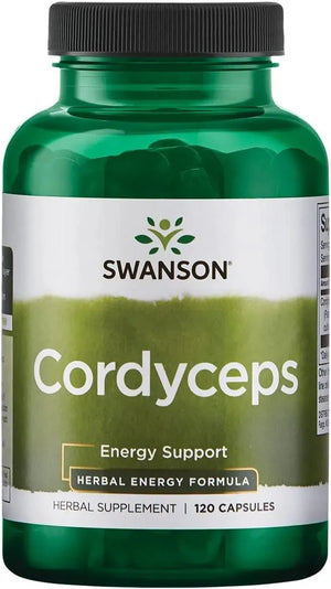 SWANSON - Swanson Cordyceps 600Mg. 120 Capsulas - The Red Vitamin MX - Suplementos Alimenticios - {{ shop.shopifyCountryName }}