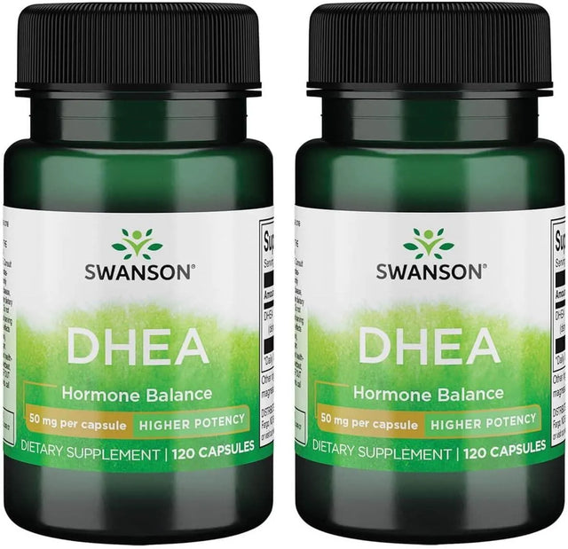 SWANSON - Swanson DHEA - Natural Supplement 50Mg. 240 Capsulas - The Red Vitamin MX - Suplementos Alimenticios - {{ shop.shopifyCountryName }}