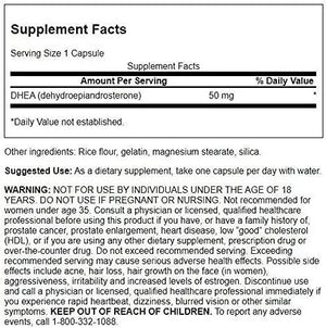 SWANSON - Swanson DHEA - Natural Supplement 50Mg. 240 Capsulas - The Red Vitamin MX - Suplementos Alimenticios - {{ shop.shopifyCountryName }}