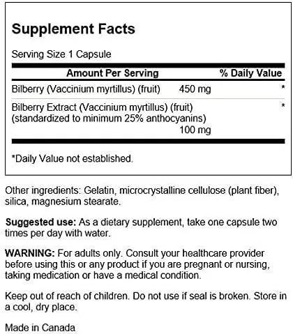 SWANSON - Swanson Extra-Strength Bilberry 100Mg. 60 Capsulas 2 Pack - The Red Vitamin MX - Suplementos Alimenticios - {{ shop.shopifyCountryName }}