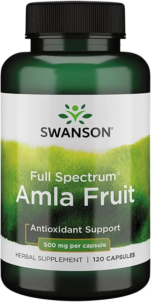 SWANSON - Swanson Full Spectrum Amla Fruit 500Mg. 120 Capsulas - The Red Vitamin MX - Suplementos Alimenticios - {{ shop.shopifyCountryName }}