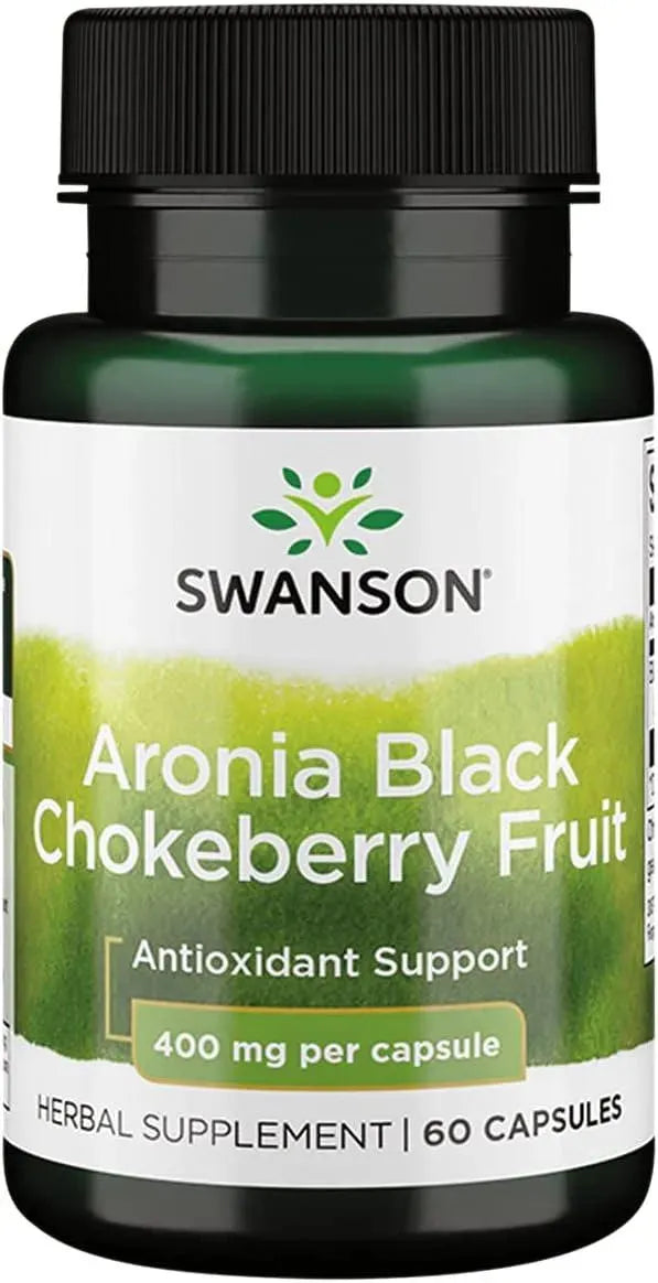 SWANSON - Swanson Full Spectrum Aronia 400Mg. 60 Capsulas - The Red Vitamin MX - Suplementos Alimenticios - {{ shop.shopifyCountryName }}