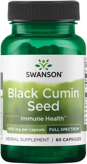 SWANSON - Swanson Full Spectrum Black Cumin Seed 400Mg. 60 Capsulas - The Red Vitamin MX - Suplementos Alimenticios - {{ shop.shopifyCountryName }}