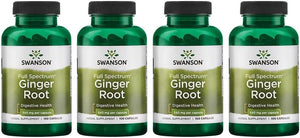 SWANSON - Swanson Full Spectrum Ginger Root 540Mg. 100 Capsulas 4 Pack - The Red Vitamin MX - Suplementos Alimenticios - {{ shop.shopifyCountryName }}