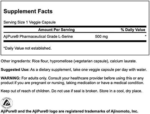 SWANSON - Swanson L-Serine 500Mg. 60 Capsulas 2 Pack - The Red Vitamin MX - Suplementos Alimenticios - {{ shop.shopifyCountryName }}