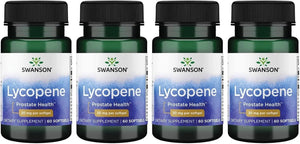 SWANSON - Swanson Lycopene 20Mg. 60 Capsulas Blandas 4 Pack - The Red Vitamin MX - Suplementos Alimenticios - {{ shop.shopifyCountryName }}