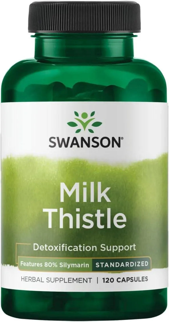 SWANSON - Swanson Milk Thistle 120 Capsulas - The Red Vitamin MX - Suplementos Alimenticios - {{ shop.shopifyCountryName }}