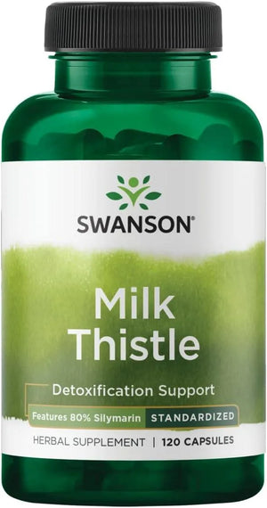 SWANSON - Swanson Milk Thistle 120 Capsulas - The Red Vitamin MX - Suplementos Alimenticios - {{ shop.shopifyCountryName }}