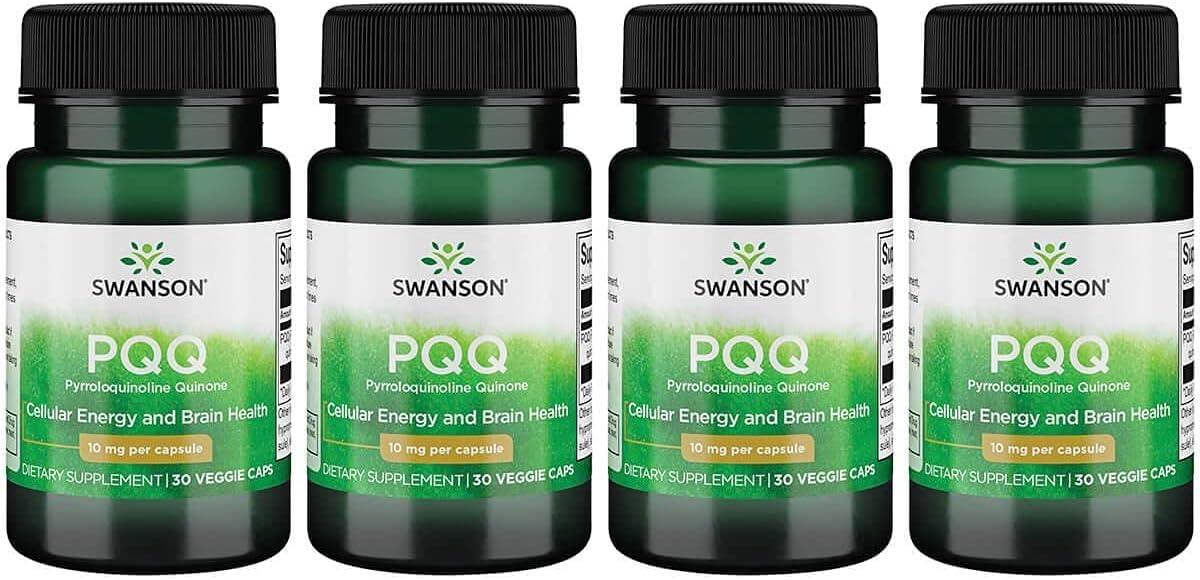 SWANSON - Swanson PQQ Pyrroloquinoline Quinone 10Mg. 120 Capsulas - The Red Vitamin MX - Suplementos Alimenticios - Mexico