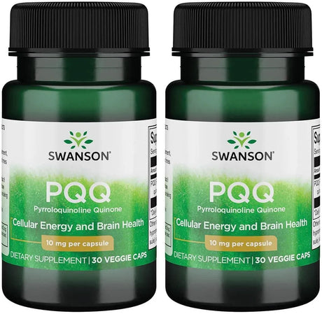 SWANSON - Swanson PQQ Pyrroloquinoline Quinone 10Mg. 60 Capsulas - The Red Vitamin MX - Suplementos Alimenticios - {{ shop.shopifyCountryName }}