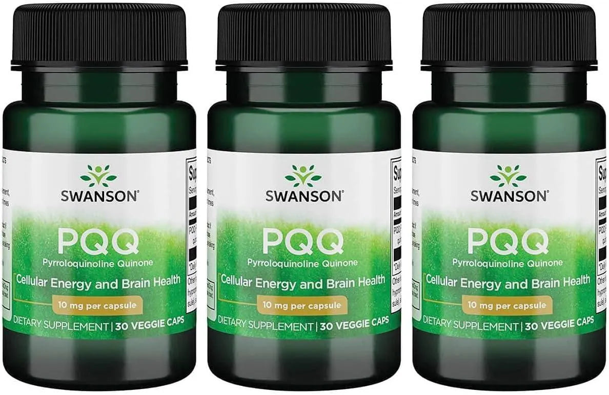 SWANSON - Swanson PQQ Pyrroloquinoline Quinone 10Mg. 90 Capsulas - The Red Vitamin MX - Suplementos Alimenticios - {{ shop.shopifyCountryName }}